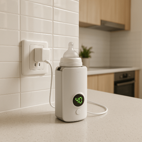 Chauffe-biberon portable et pratique – WarmyGo™