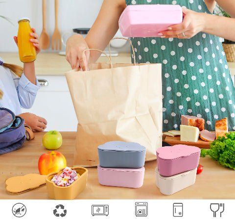 Vaisselle bebe - Boîte à gouter silicone- nuage