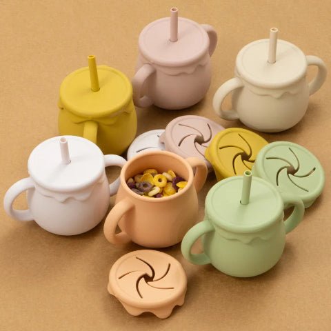 Tasse d'apprentissage - 2 en 1 -Snacky Cup™