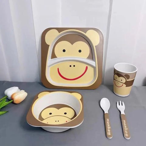 Vaisselle Bebe - BambooKid™ - Singe