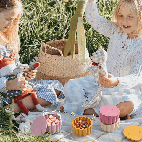 Vaisselle bebe - Boite à goûter silicone
