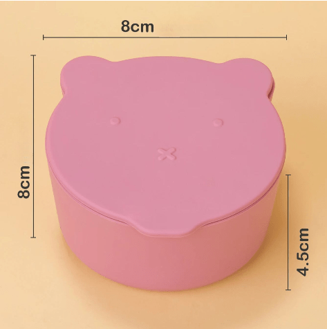 Vaisselle bebe - Boite à goûter silicone