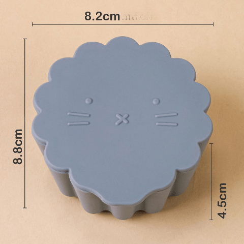 Vaisselle bebe - Boite à goûter silicone