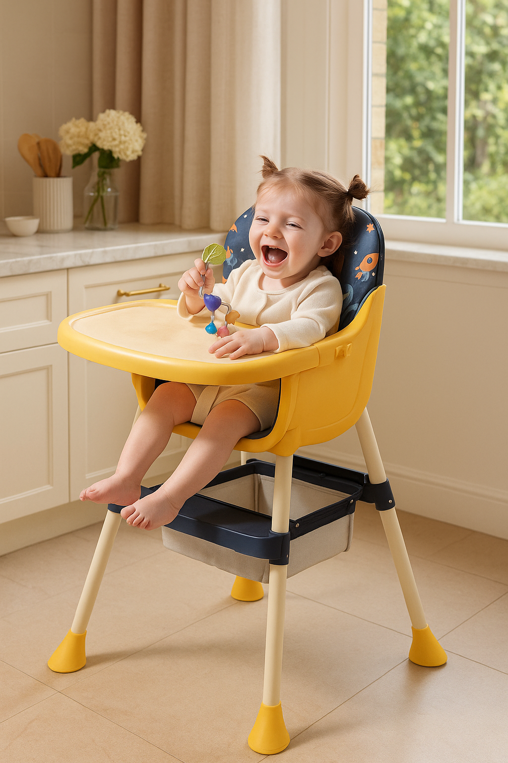 Chaise haute bébé- BabyUp ™