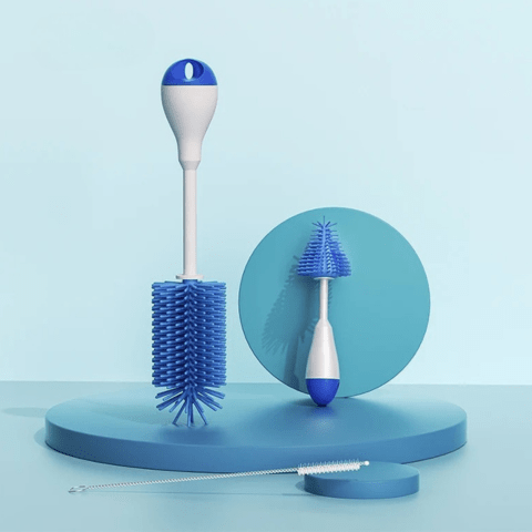 3 morceaux de goupillons bleus
