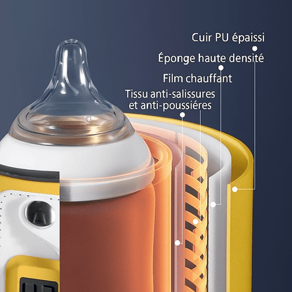 Chauffe Biberon nomade- port USB- ChaudPartout™