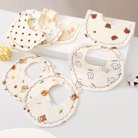 Lot de 3 Bavoirs- élégance | Calinou™