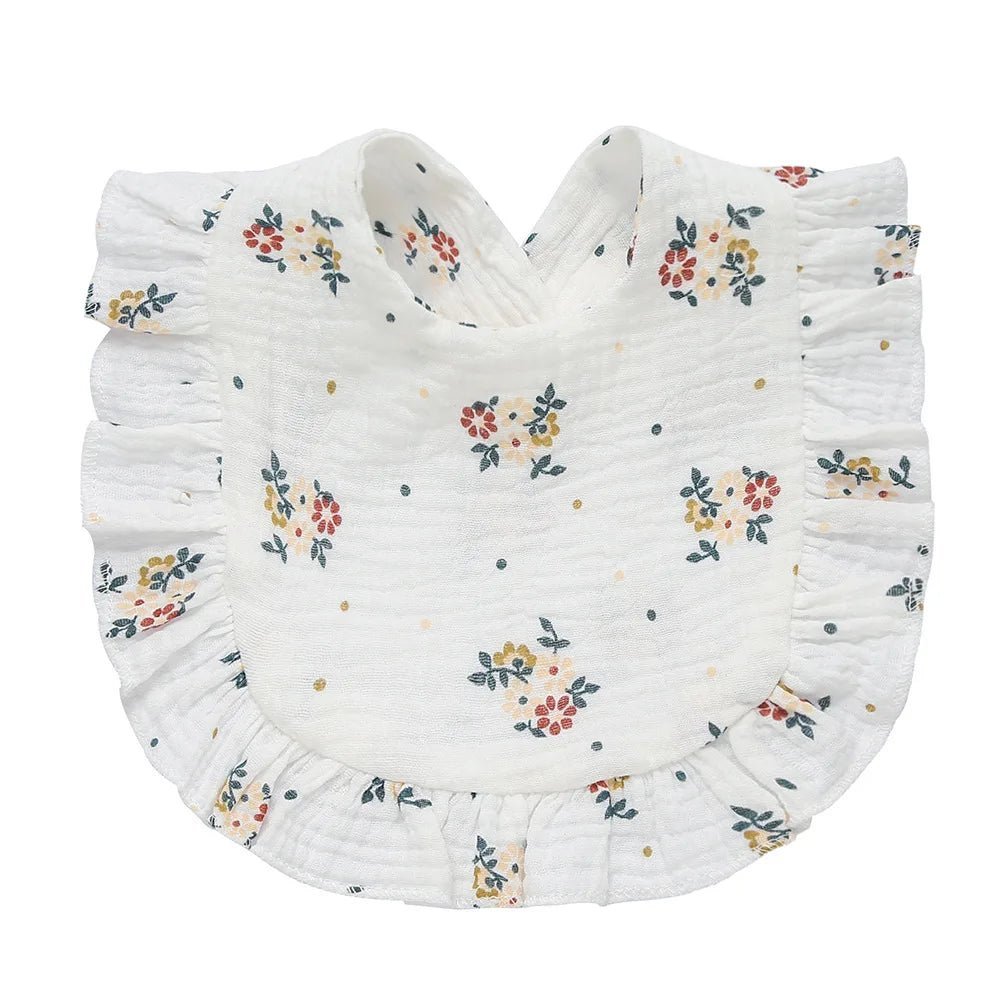 Bavoir bébé - à volant pour nouveau-né COZOK™