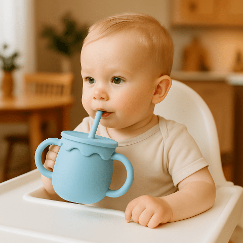 Tasse d'apprentissage - 2 en 1 -Snacky Cup™