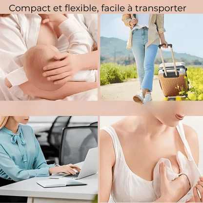 Tire lait portable- Rosy- Rosy