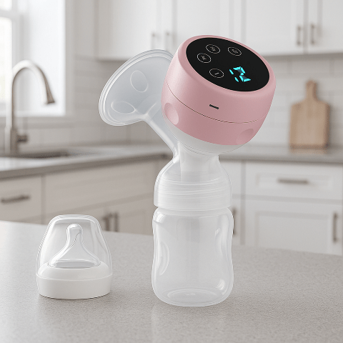 Tire lait portable- Rosy- Rosy