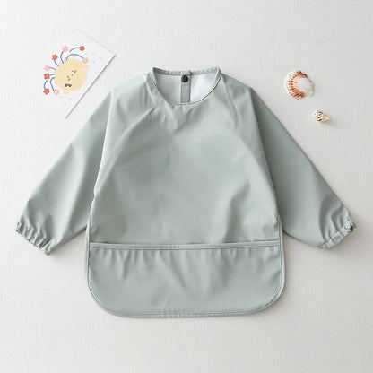 Bavoir bébé - manche longue PtitSplash ™ - Infinity Bébé