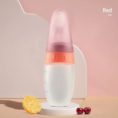biberon- cuillère -en -silicone