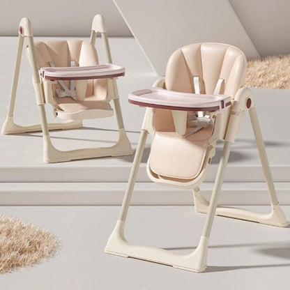 2  chaise haute bebe évolutive or