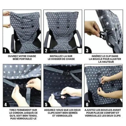 instruction d'installation de chaise haute bebe