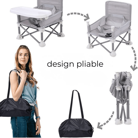 Chaise Haute bébé - Réhausseur chaise bébé