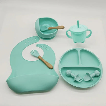 Vaisselle Bebe - TablewareBabySet™ - Menthe - Infinity Bébé