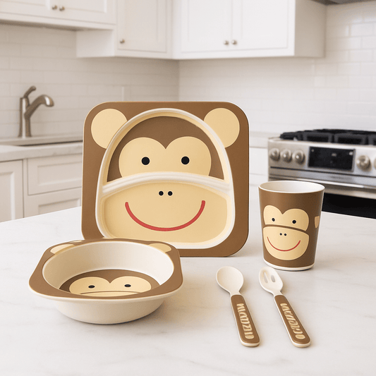 Vaisselle Bebe - BambooKid™ - Singe