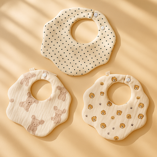 Bavoir Bébé ( lot de 3) ™ - Élégance