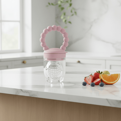 Grignoteuse rose en gros plan