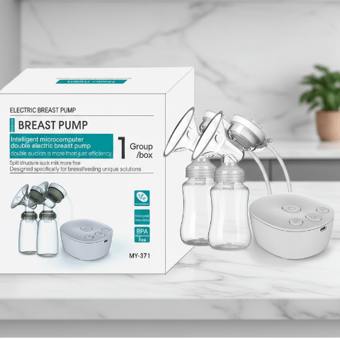 Tire-Lait Double Main Libre Électrique sur Comptoir Cuisine